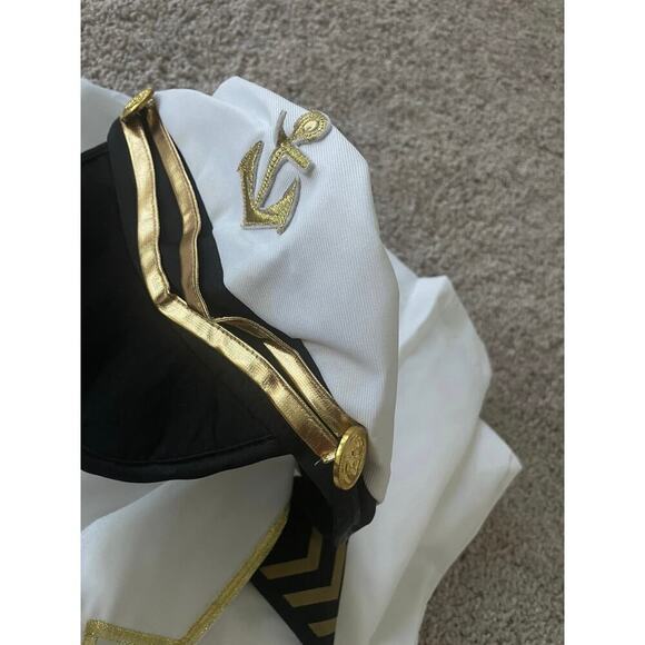 HALLOWEEN COSTUME NAVY CAPTAIN MEN SIZE XXL TRICK OR TREAT VERSATILE - Picture 4 of 14